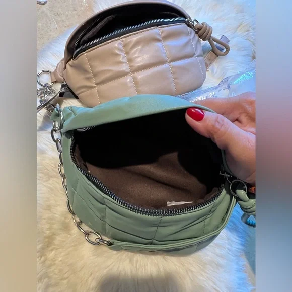 QUILTED BUM BAG/BELT BAG - Picture 6 of 14